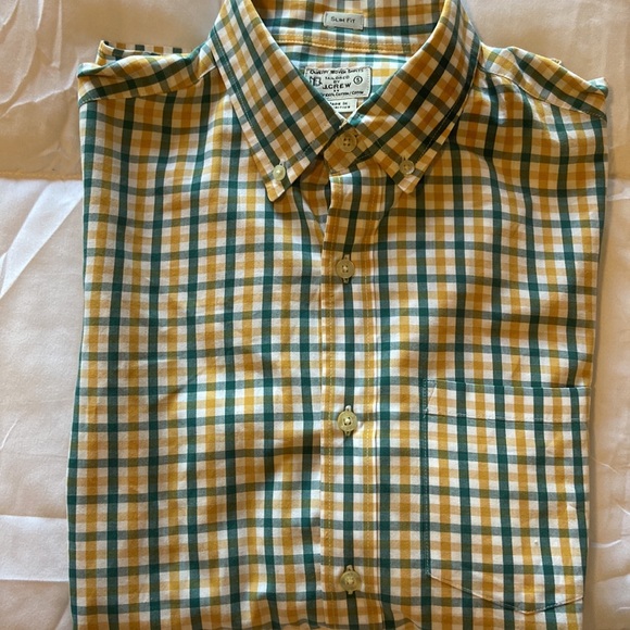 Men’s J. Crew quality woven button down. Slim Fit. Size Small. 💯% cotton. - Picture 8 of 8